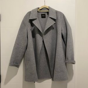 Theory Clairene Jacket in Double Face Wool Cashmere
